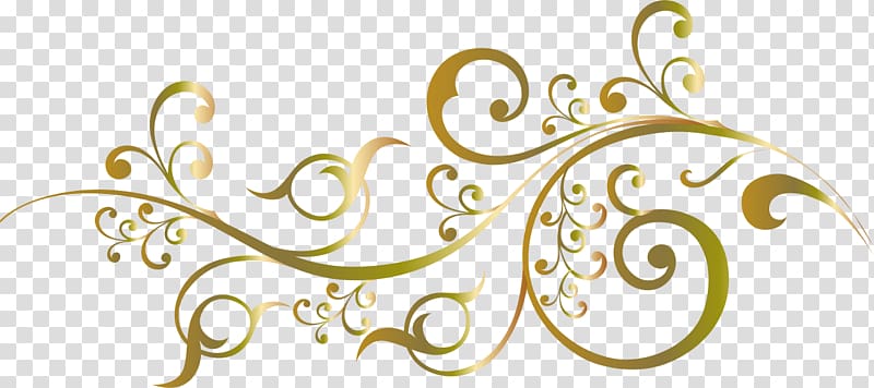 gold floral sticker, Wedding invitation Flower Floral design, gold corner transparent background PNG clipart