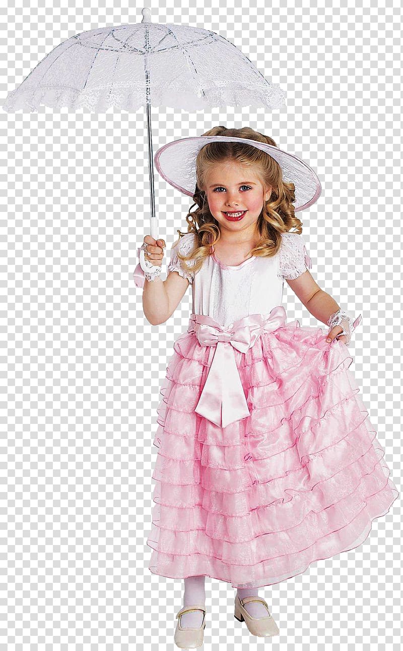Costume Child Clothing Girl Boy, Parasol transparent background PNG clipart