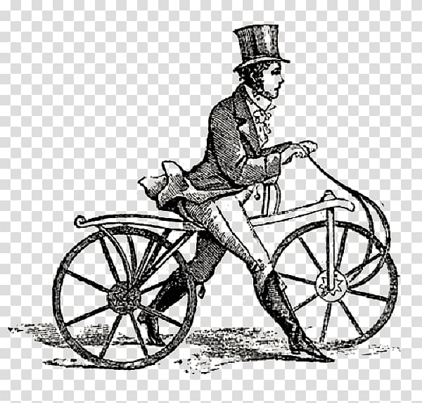 History of the bicycle Raleigh Grifter Velocipede Penny-farthing, Bicycle transparent background PNG clipart