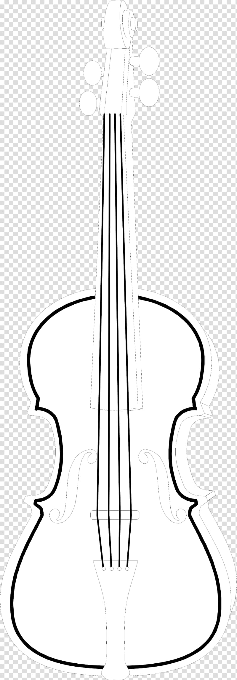 Bass violin Double bass Cello, violin transparent background PNG clipart