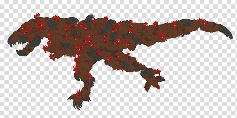 Hotline Miami 2: Wrong Number HUMBLE. Tyrannosaurus Velociraptor, rooster transparent background PNG clipart