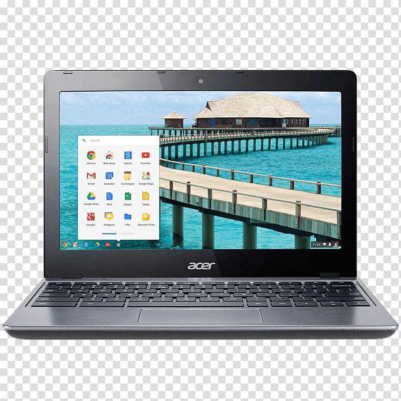 Laptop Acer Chromebook C720 Google Chrome, Laptop transparent background PNG clipart