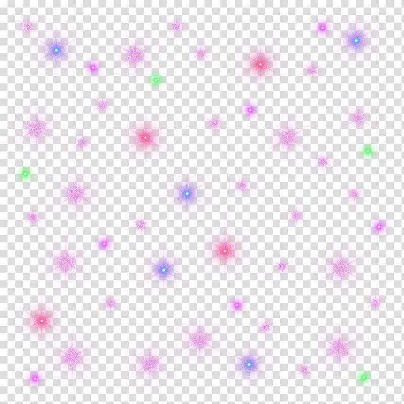 red, pink, and purple dots, Multicolour Stars transparent background PNG clipart