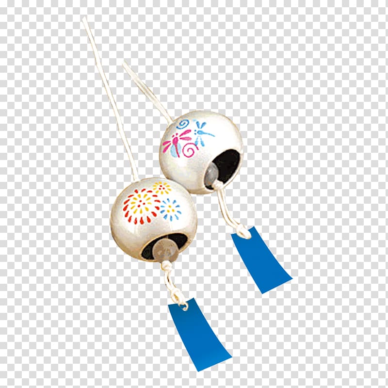 Wind chime, White small fresh wind chimes Wish transparent background PNG clipart