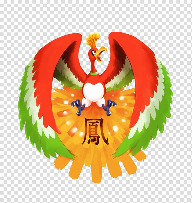 Drawing Ho-Oh Character Art, Hooh transparent background PNG clipart