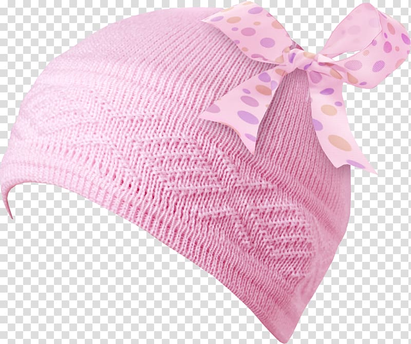 Hat Bonnet, Pink child hat transparent background PNG clipart
