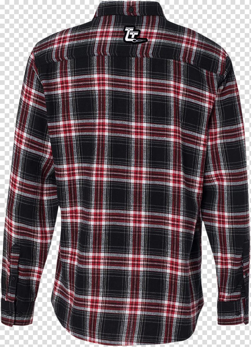 Tartan Flannel T-shirt Textile, T-shirt transparent background PNG clipart