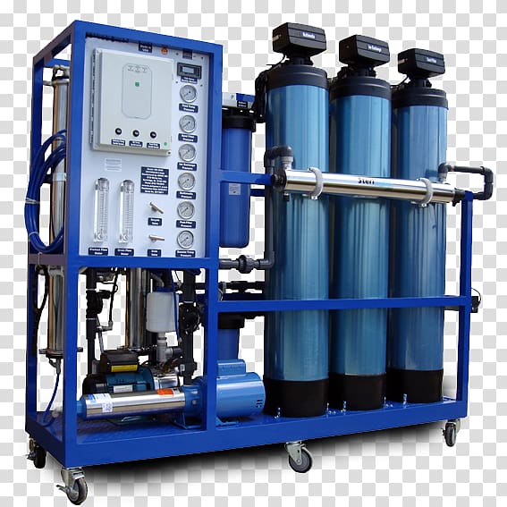 Water Filter Reverse osmosis plant Water treatment, technology transparent background PNG clipart