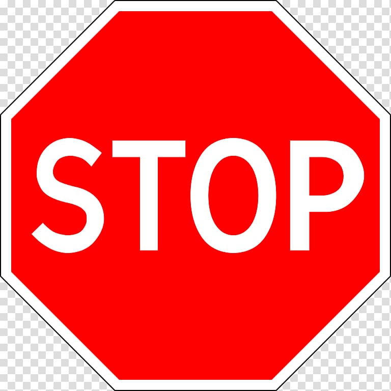 Stop sign Traffic sign , street signs transparent background PNG clipart