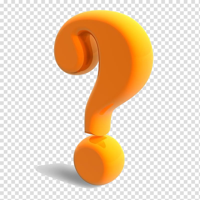 yellow question mark illustration, Question mark Check mark Icon, Orange question mark transparent background PNG clipart