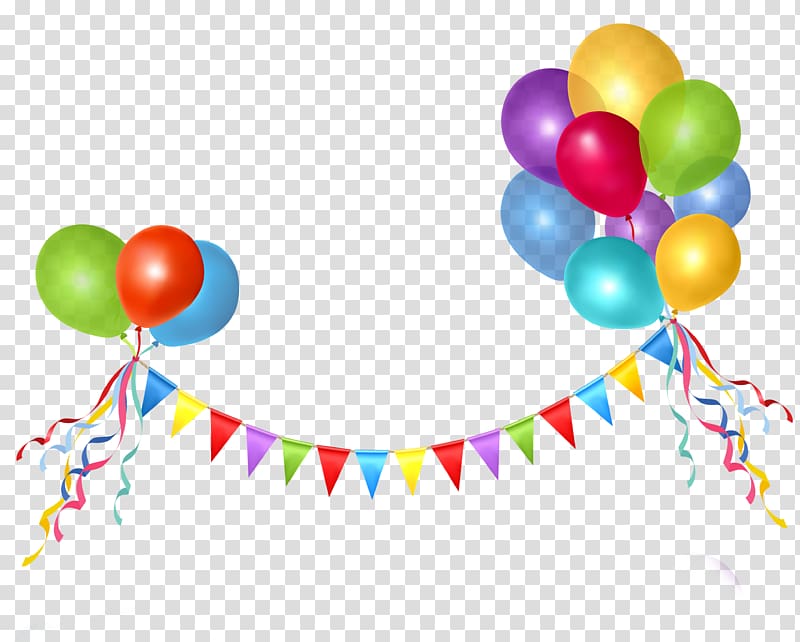 balloon festival element transparent background PNG clipart