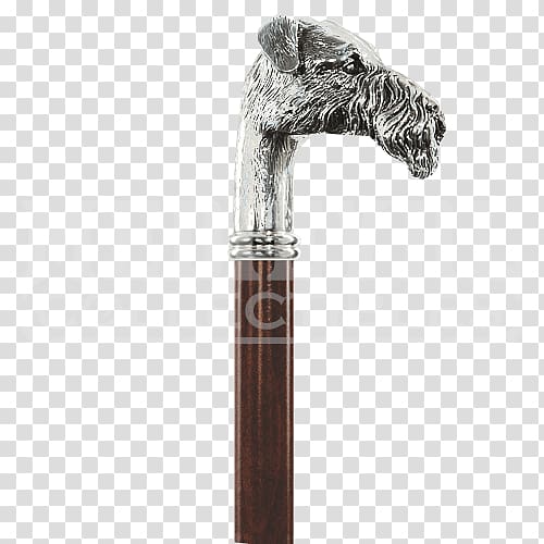 Smooth Fox Terrier Walking stick Assistive cane Hiking, silver transparent background PNG clipart