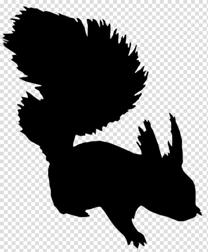 Squirrel , animal silhouettes transparent background PNG clipart