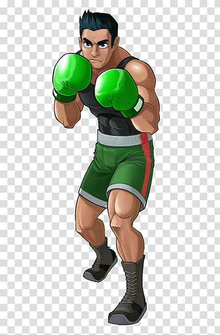 Punch-Out!! Super Smash Bros. for Nintendo 3DS and Wii U Little Mac, Green Brothers transparent background PNG clipart