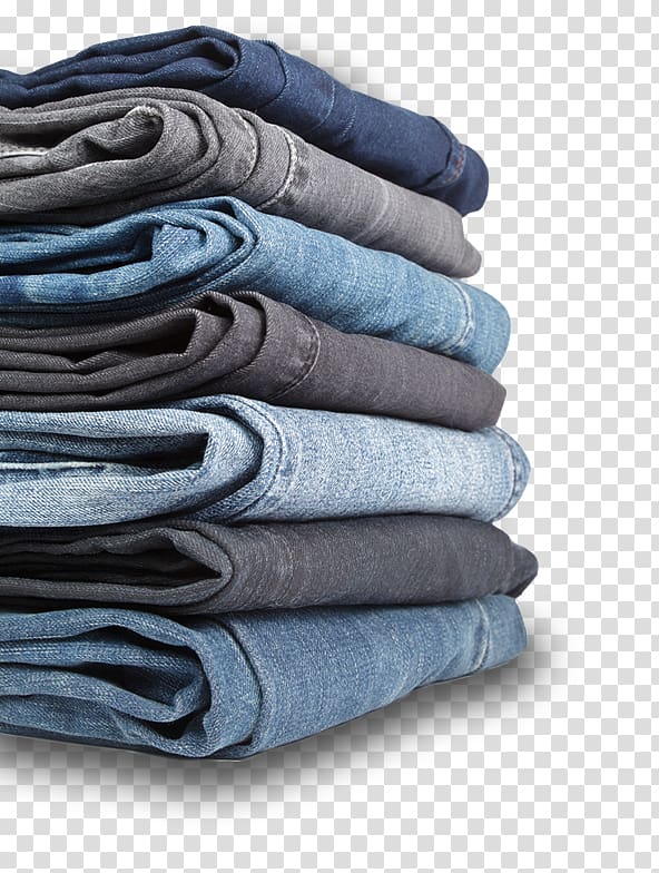 Laundry Clothing Textile Washing Machines, folded jeans transparent background PNG clipart