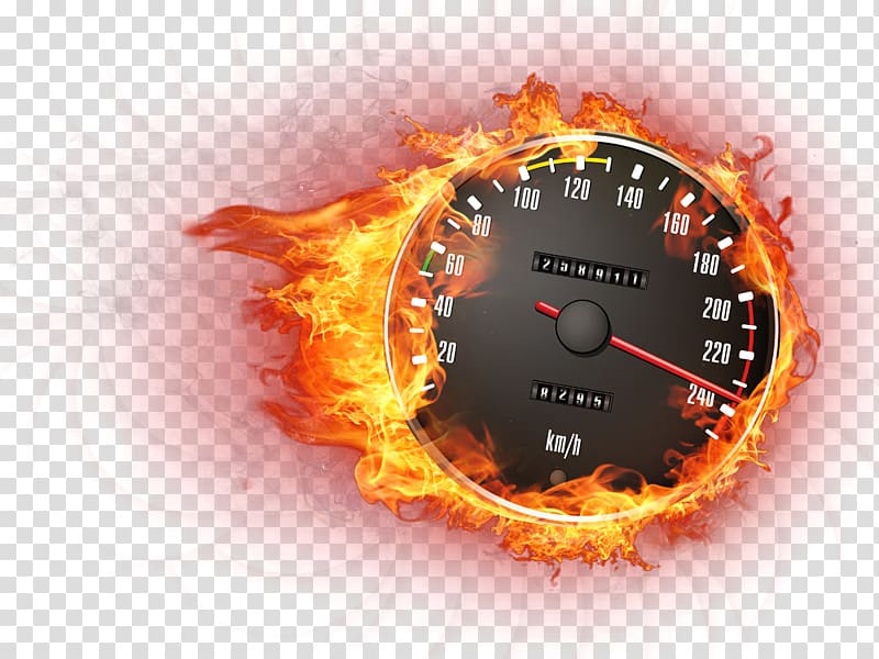burning round speedometer illustration, Email Internet Explorer Website Bing Application software, Flame effects dial transparent background PNG clipart