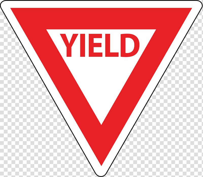 Yield sign Traffic sign Regulatory sign Segway PT, Yield Sign transparent background PNG clipart