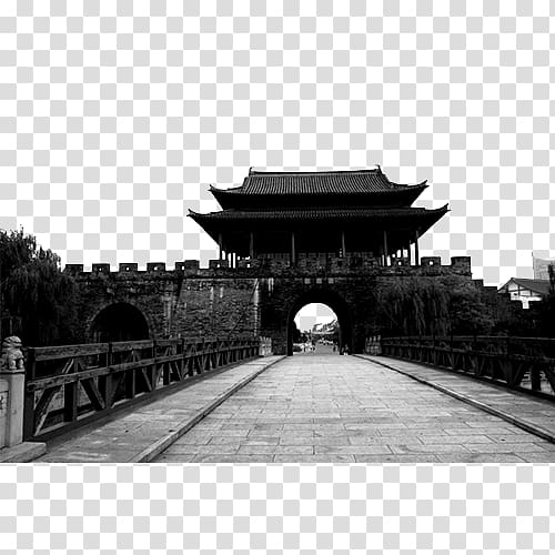 Keqiao District u8fceu6069u9580 Yue Shaoxing , Majestic ancient city gate transparent background PNG clipart