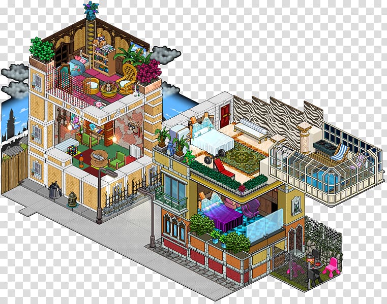 Habbo Video game Apartment Web feed, others transparent background PNG clipart