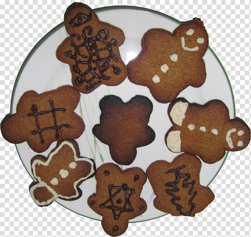 Biscuits Lebkuchen Gingerbread Christmas, Khana transparent background PNG clipart