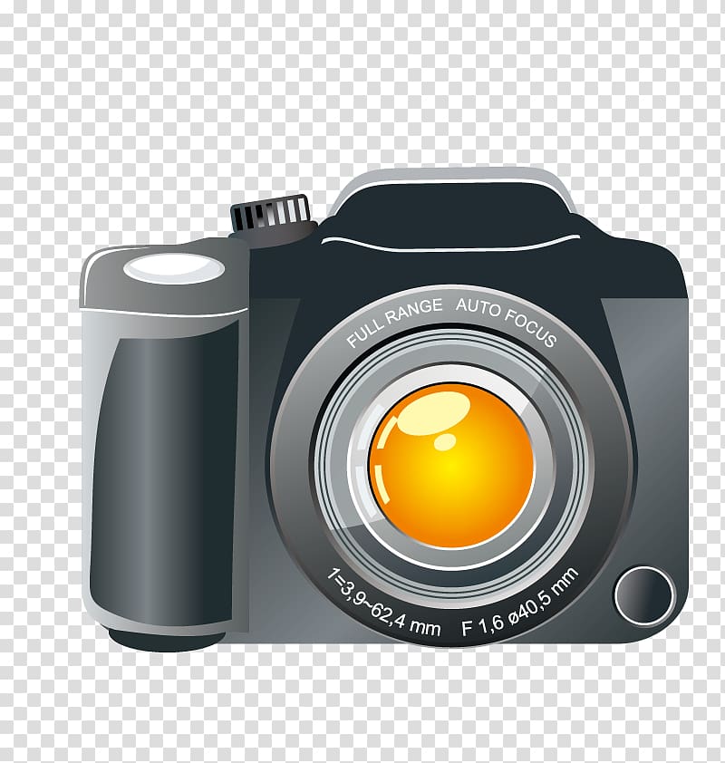 Digital camera Camera lens , SLR camera transparent background PNG clipart