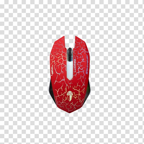 Computer mouse Joystick Mousepad, Red Mouse transparent background PNG clipart