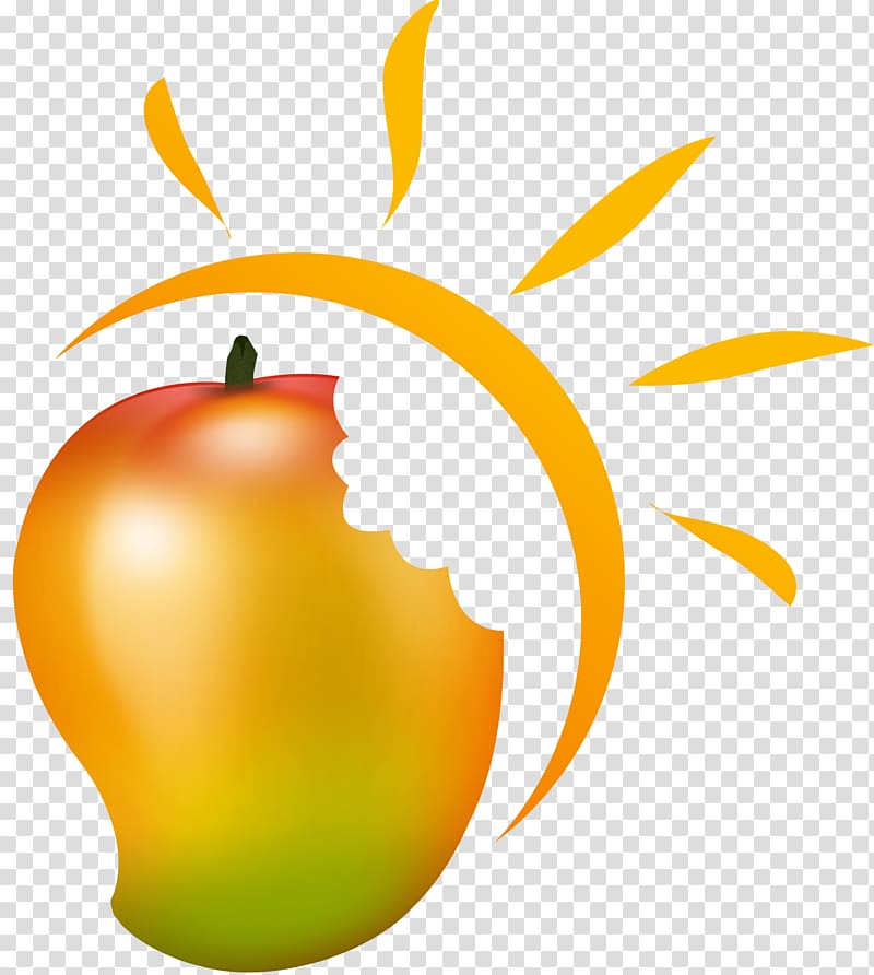 Mango Solar power Industry Food Logo, manggo transparent background PNG clipart