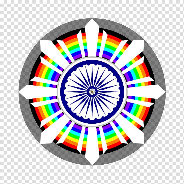 Logo Dharmachakra Graphic design, Dharma wheel transparent background PNG clipart