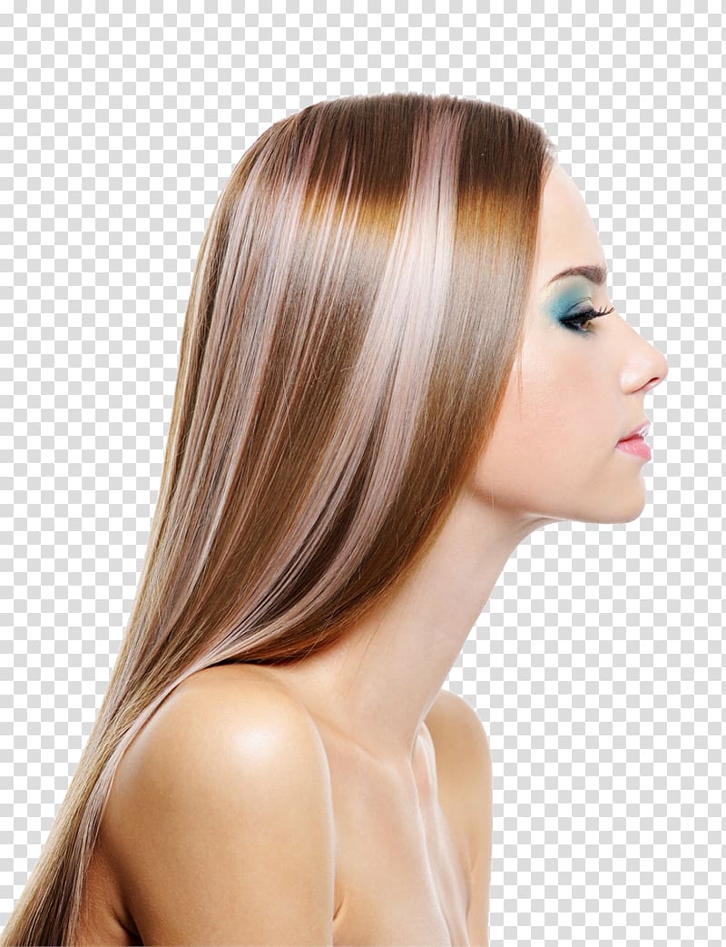 Hairstyle Hair highlighting Hair coloring Beauty Parlour, hair transparent background PNG clipart