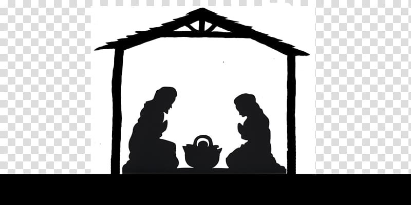Christmas Nativity scene Manger , Night Scene transparent background PNG clipart