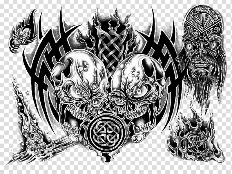 Sleeve Tattoo Polynesia PNG Clipart Alien Arm Art Artwork Black And  White Free PNG Download