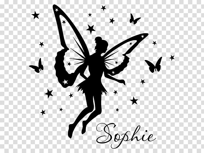 Wall decal Sticker Nursery Fairy Tinker Bell, Fairy transparent background PNG clipart