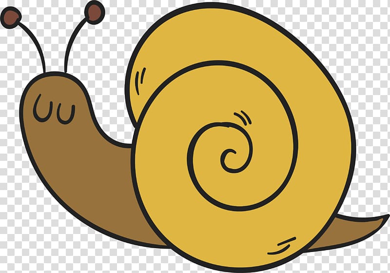 Snail Drawing , Hand painted cute snail transparent background PNG clipart