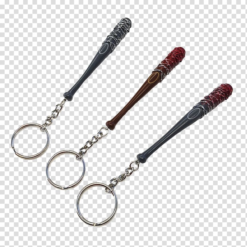 Negan Key Chains Skybound Entertainment Television show Clothing Accessories, keychain transparent background PNG clipart