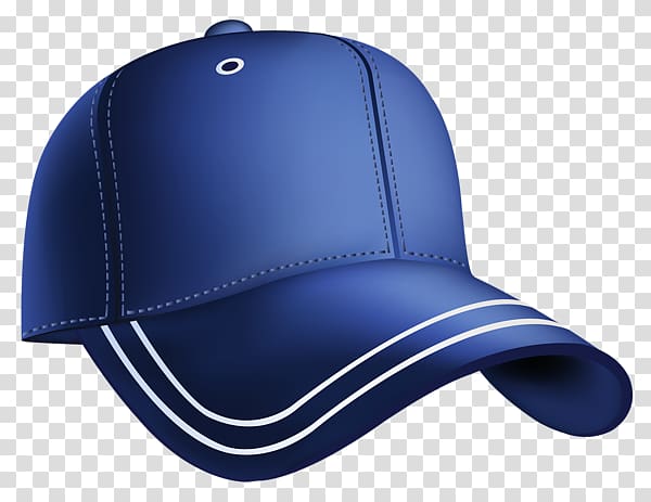 Baseball cap Hat , Blue cap transparent background PNG clipart