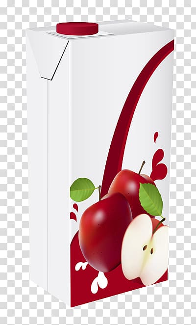 Apple juice Apple cider Juicebox, Apple juice Combibloc packaging transparent background PNG clipart