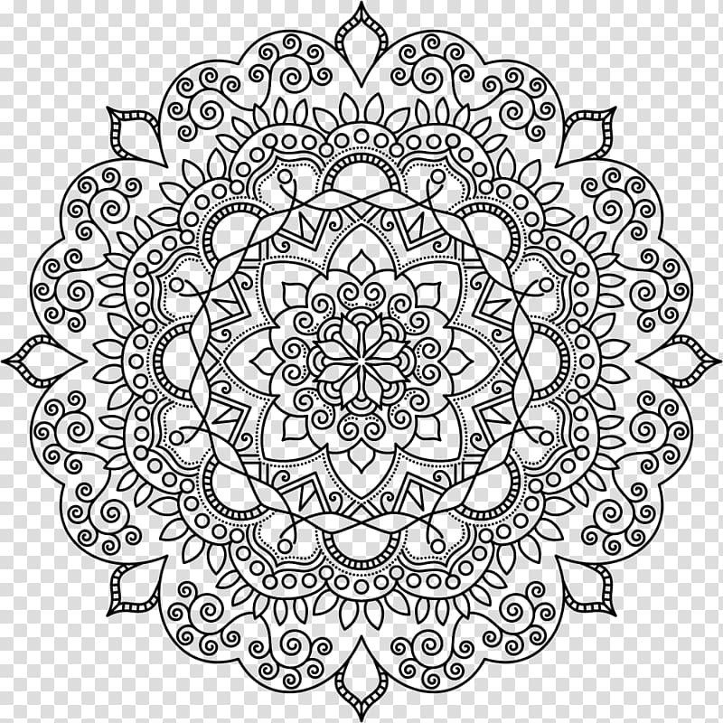 Tapestry Mandala Wall Gold Circle, others transparent background PNG clipart