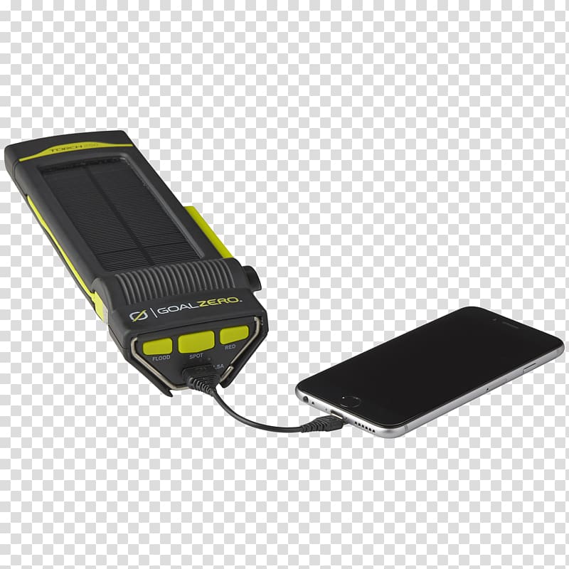 Battery charger Flashlight Lighting GOAL ZERO Torch 250, light transparent background PNG clipart