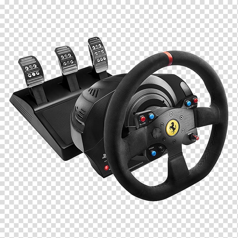 Thrustmaster T300 Ferrari GTE Wheel Racing wheel Thrustmaster T300RS PlayStation 3, others transparent background PNG clipart