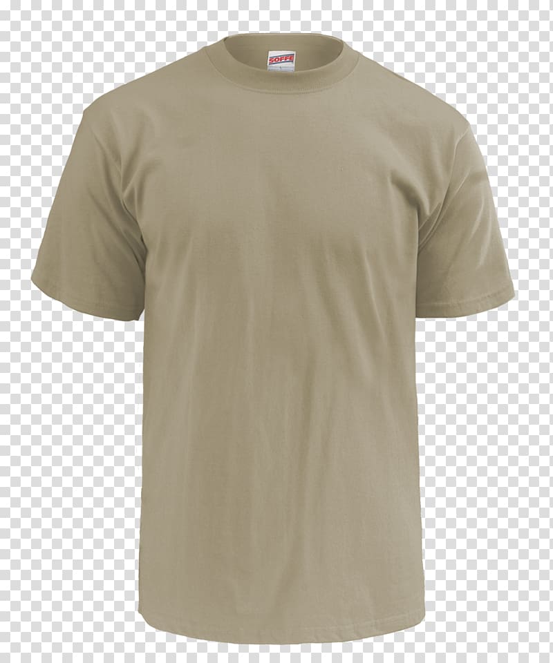 T-shirt Crew neck Clothing Coyote brown, polo shirt transparent background PNG clipart