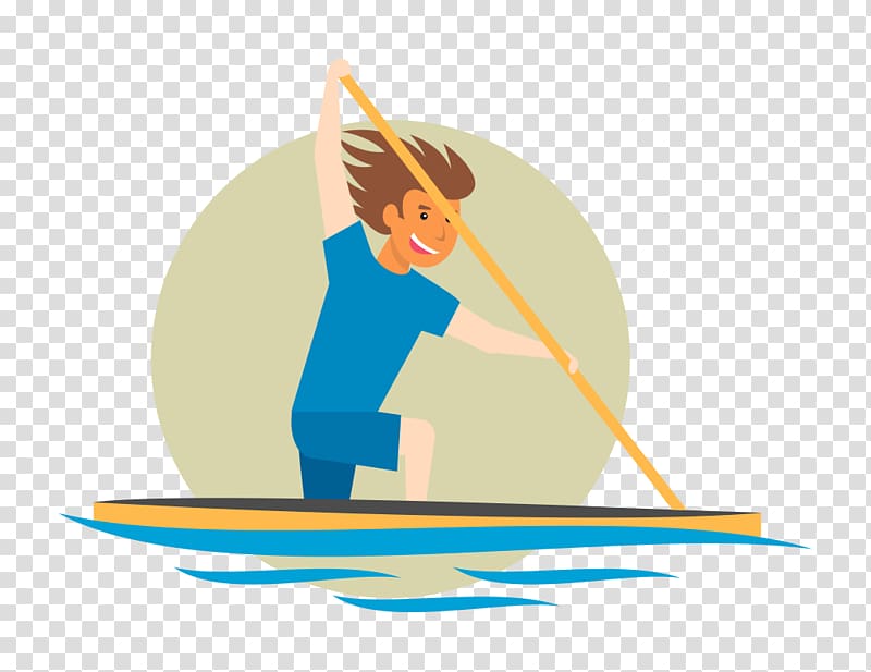 Sport Cartoon , cartoon sport rowing transparent background PNG clipart