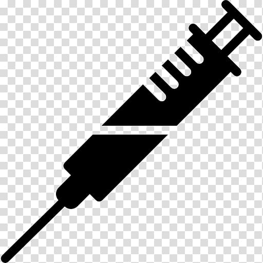 Pharmaceutical drug Injection Syringe, cocain transparent background PNG clipart