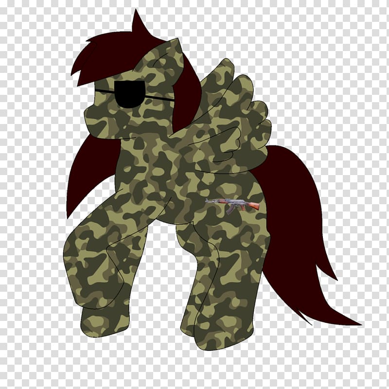 Horse Military camouflage Mammal Animal, horse transparent background PNG clipart