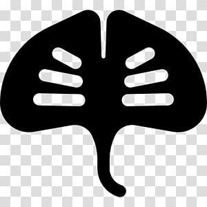 Thumb Leaf Line White , Leaf transparent background PNG clipart thumbnail