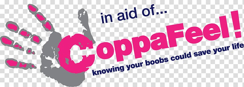 CoppaFeel! Breast cancer Logo JPEG, elderly woman looking in mirror transparent background PNG clipart