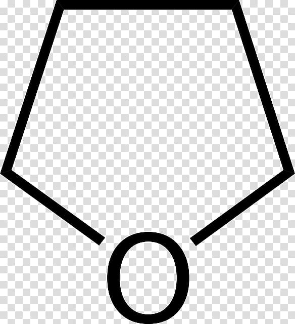 Tetrahydrofuran Heterocyclic compound Ether Chemical compound Organic compound, chemistry blackboard transparent background PNG clipart