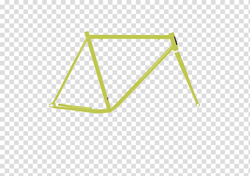 Bicycle Frames Fixed-gear bicycle Bottom bracket Surly Bikes, lime frame transparent background PNG clipart