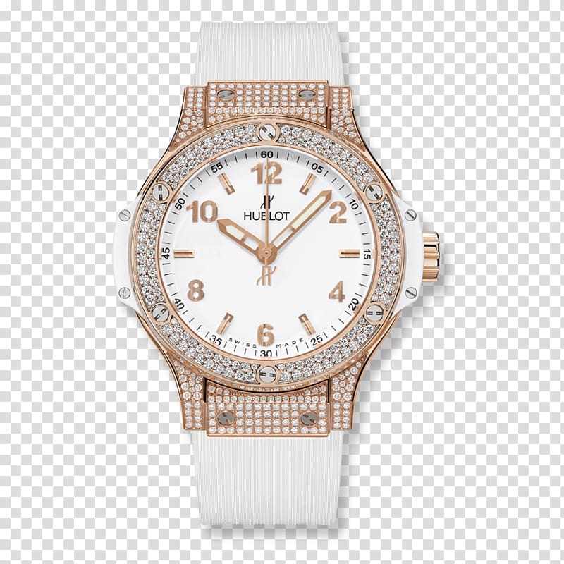 Hublot Counterfeit watch Gold Diamond, rose gold skull ring transparent background PNG clipart