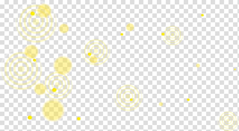 Petal Pattern, Yellow circle dot material transparent background PNG clipart