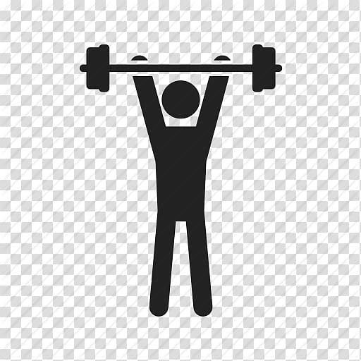 man lifting barbell , Computer Icons Physical exercise Dumbbell Fitness Centre, Exercise Weight Icon transparent background PNG clipart